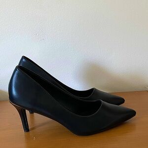 Sleek Black Women's Heels